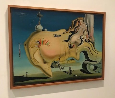 Visage du Grand Masturbateur cuadro Dalí