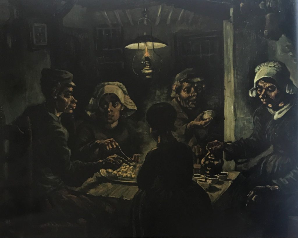 Los comedores de patatas Vincent Van Gogh
