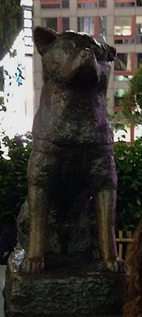 Estatua de Hachiko en Sabuya Tokio